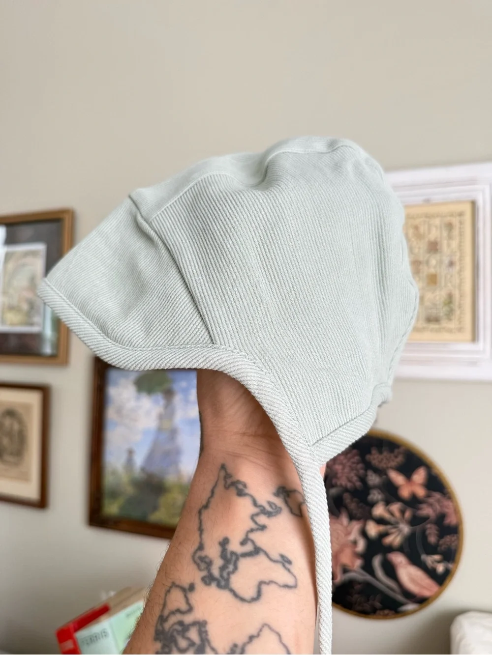 Briar Baby Corduroy Brimmed Bonnet